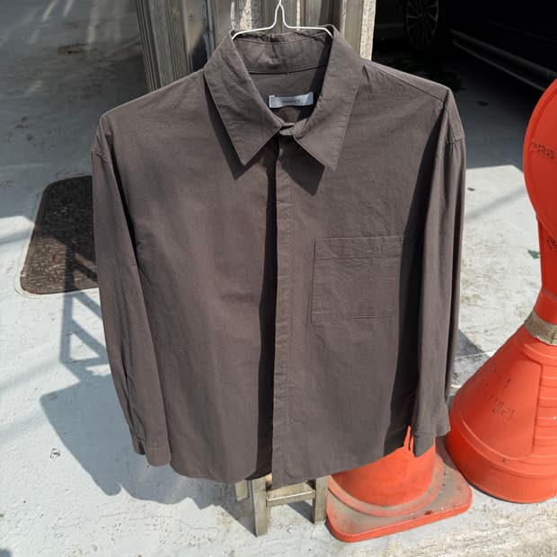 아모멘토 브라운 셔츠 L