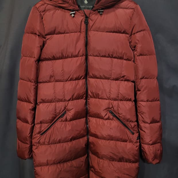 MAISON SCOTCH 메종스카치 다운 후드 롱패딩