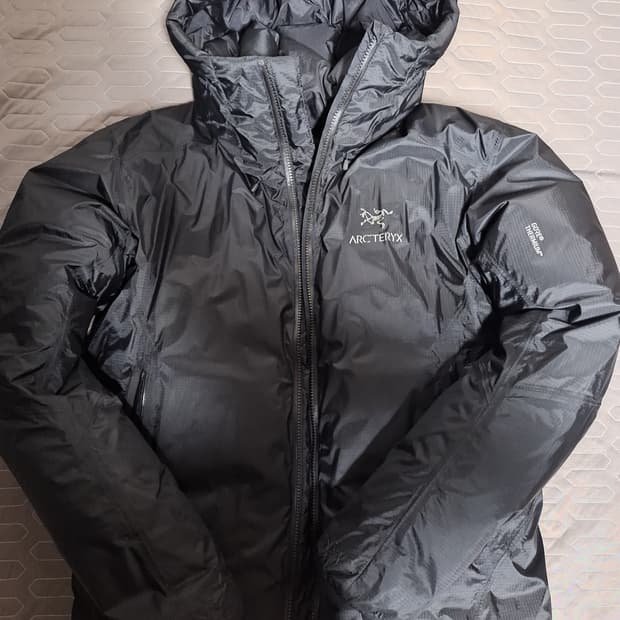아크테릭스 파이어비 패딩 파카 남성 M 블랙