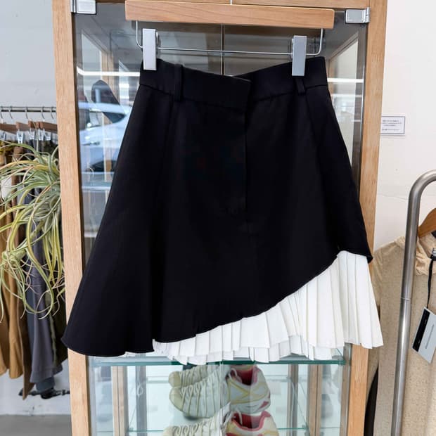 pleats layer skirts 