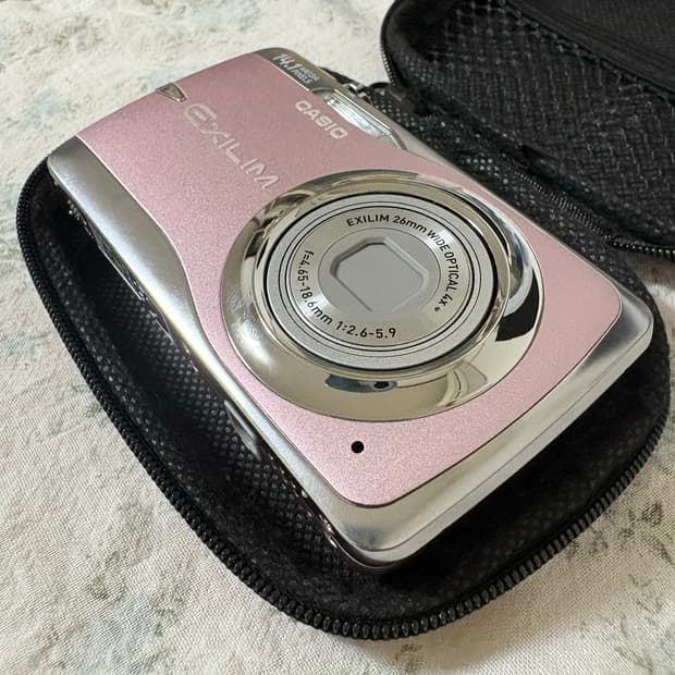 카시오 엑슬림 Z550 연핑크(상태 S~A급)