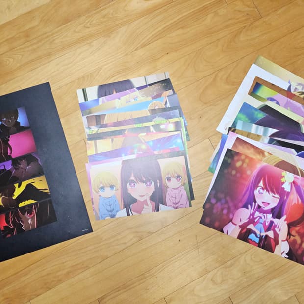 최애의아이 포스터 브로마이드 세트