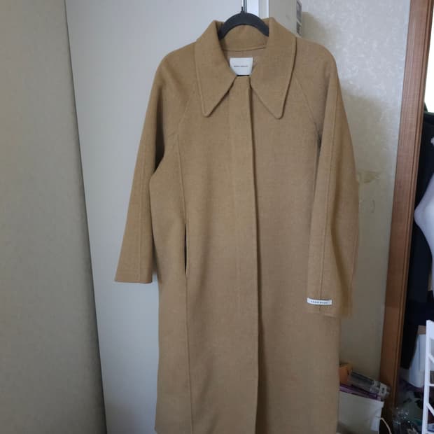 메리어라운드 핸드메이드 롱코트