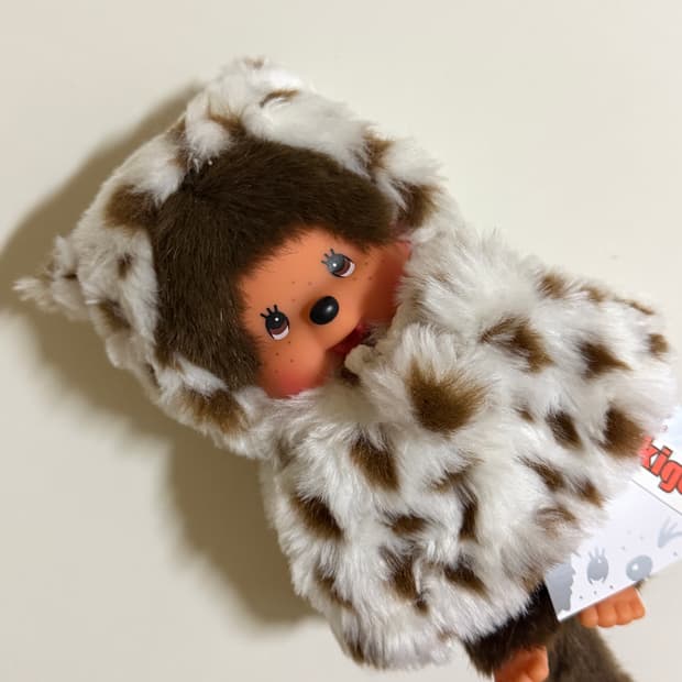 고전 호피 망토 몬치치