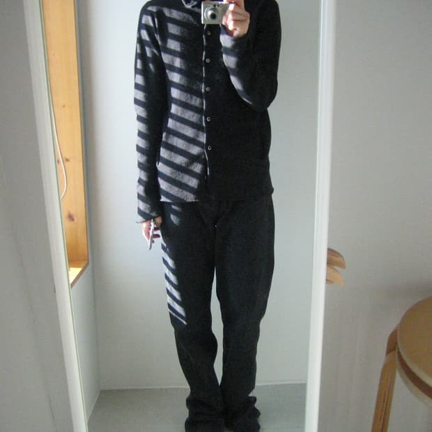 [2] issey miyake cardigan