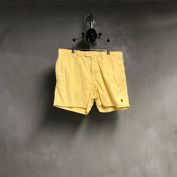 폴로 랄프로렌 포니 반바지 옐로 L 