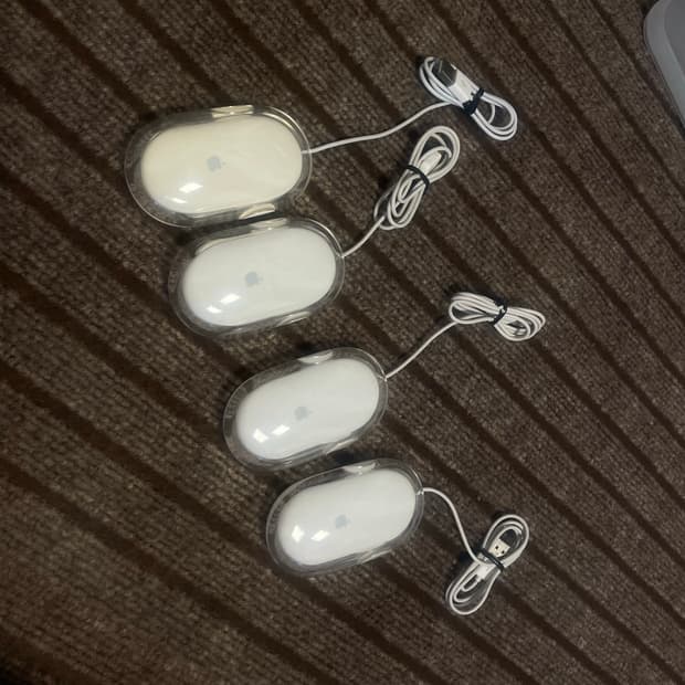 애플 g4 g5 빈티지 마우스 매직마우스