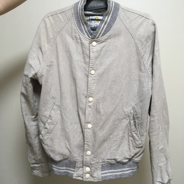 골든베어 X ships 바시티 자켓