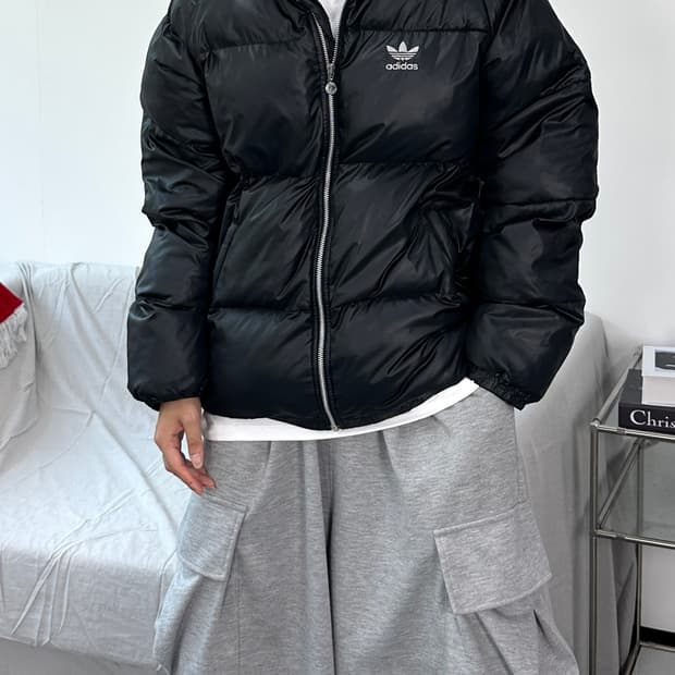 아디다스 래글런 패디드블랙푸퍼패딩 95