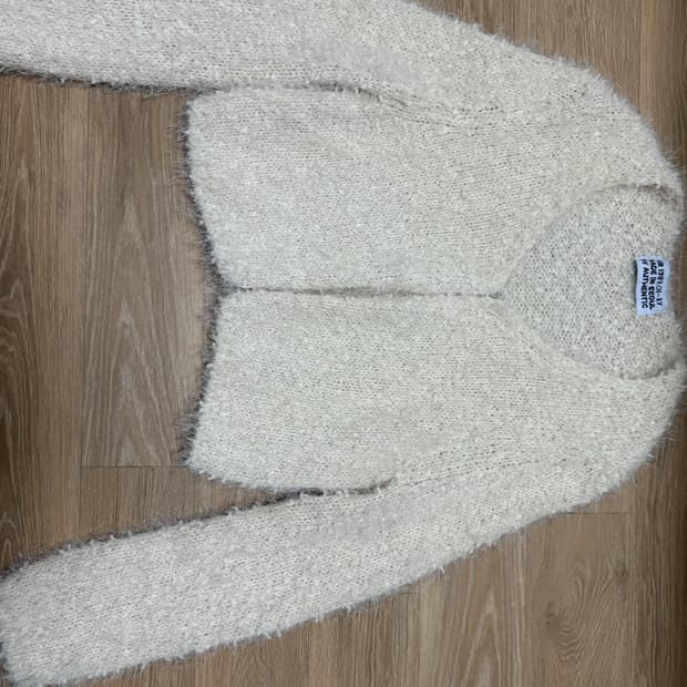 아워캐비넷 buckle pearl cardigan