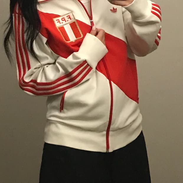 아디다스 페루 져지 트랙탑