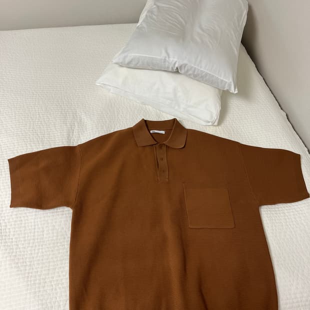 ZARA 남자 반팔 카라티 M