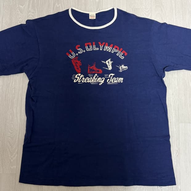 웨어하우스 lot 4059 링거 반팔티