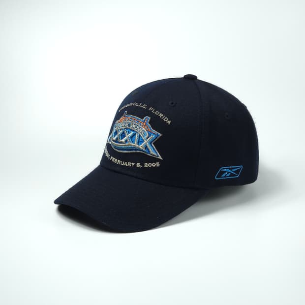 리복 2005 슈퍼볼 XXXIX 올드빈티지 NFL 볼캡 모자