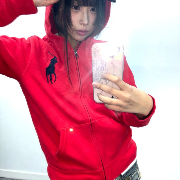 폴로랄프로렌 빅포니 후드집업