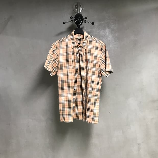 버버리 반팔 셔츠 L