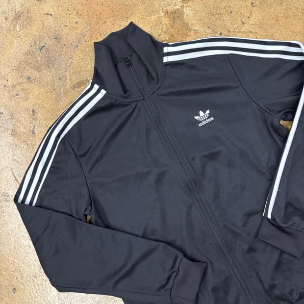 [정품/105,xl] 아디다스 베켄바우어 트랙탑 져지 블랙 b18