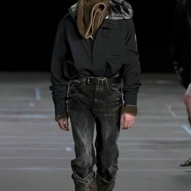 [30] Y/project 와이프로젝트 카우보이 커프스 흑청