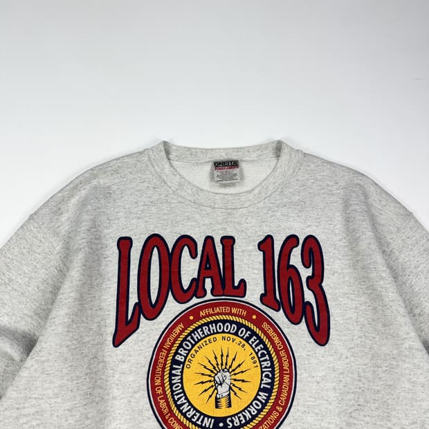 VTG 빈티지 usa 오트밀 박시 맨투맨 (XL)