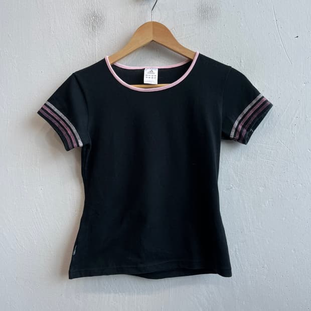 00s 아디다스 재팬 슬림핏 반팔 티셔츠 Made in JAPAN