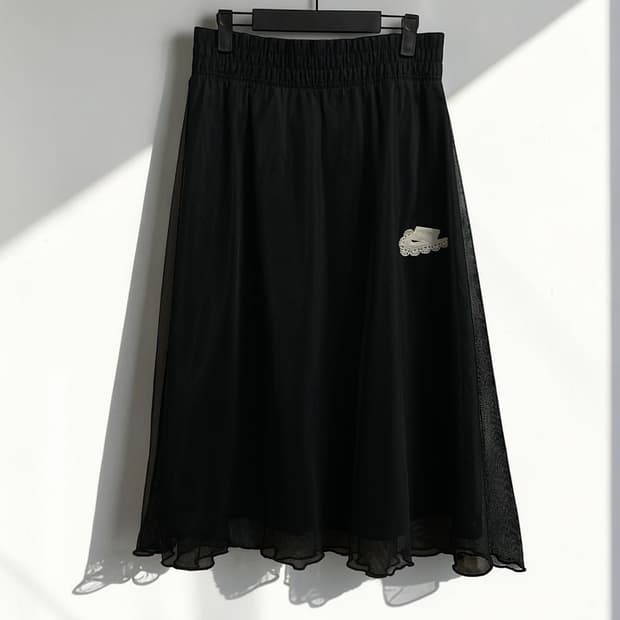 나이키 레이어드 튤 스커트
