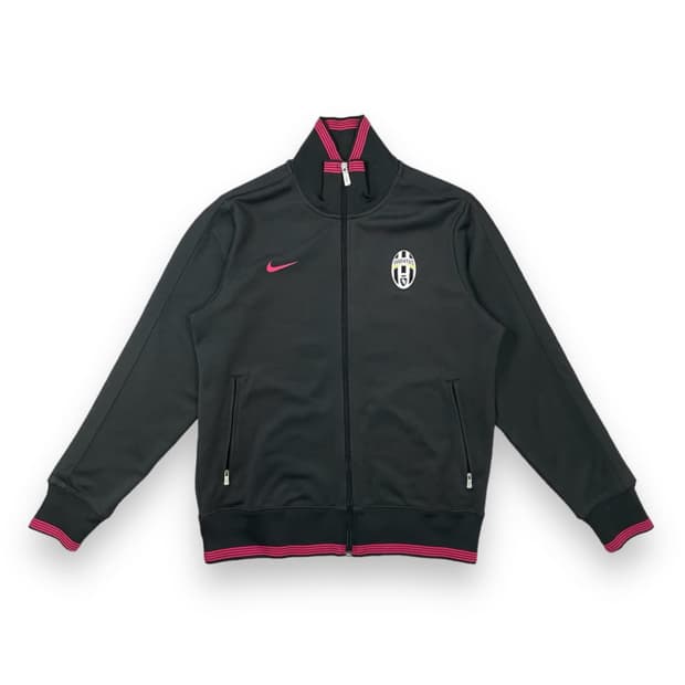 (1회착용) 나이키 유벤투스 져지 차콜핑크 L