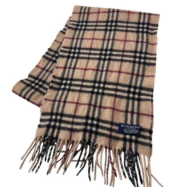 정품 버버리 노바체크 렘스울 머플러