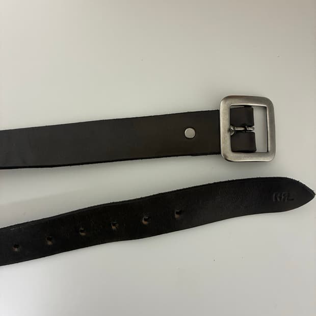 RRL 핸드버니시 벨트 30