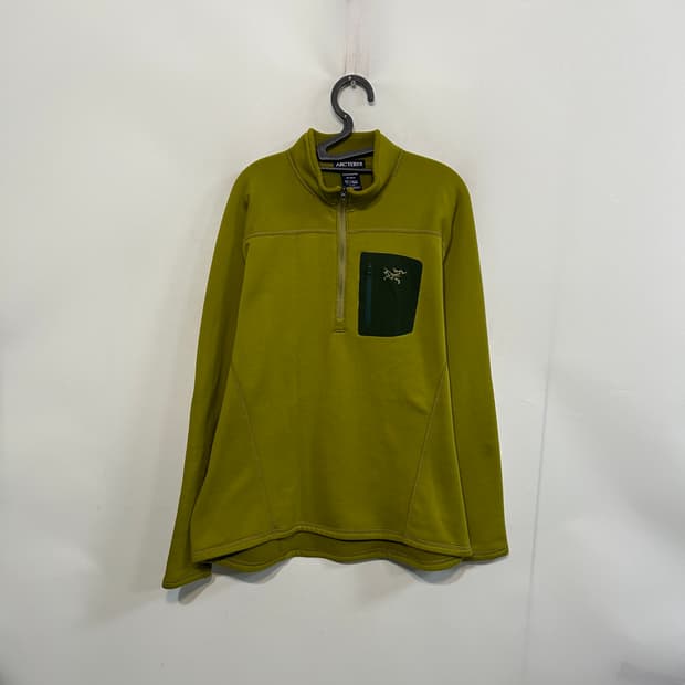 아크테릭스 남성 하프넥 폴리 포켓 집업 XL 정품