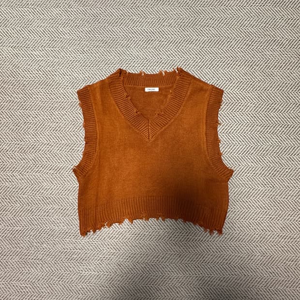 INGNI japan vintage woman knit vest