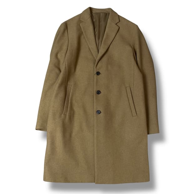 8세컨즈 카멜 혼방 블렌딩 코트 XL