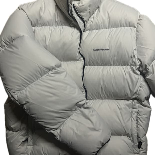 This is never that 그레이 패딩  L