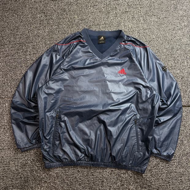 아디다스 올드스쿨 러닝 웜업 네이비 2418