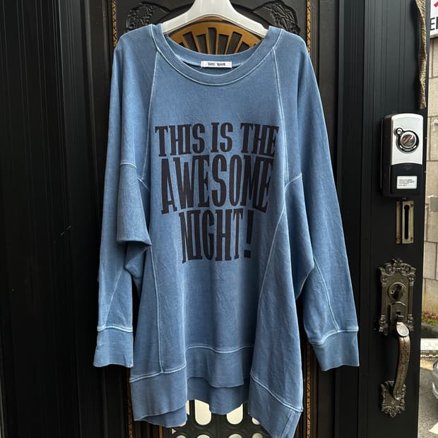 boy's room 가오리핏 맨투맨