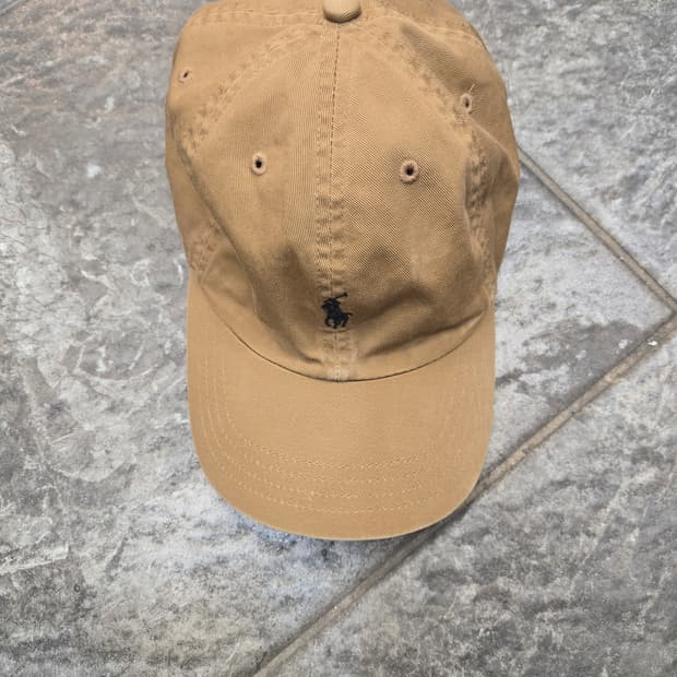 폴로 랄프로렌 베이지 볼캡