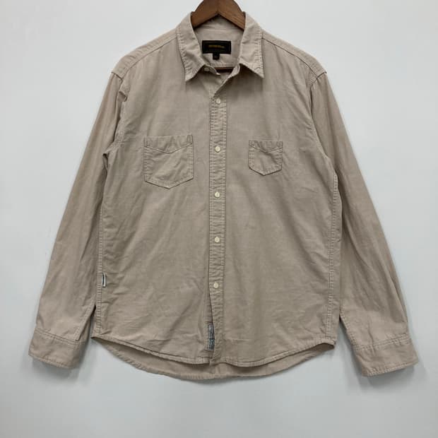 Unform bridge 베이지 셔츠