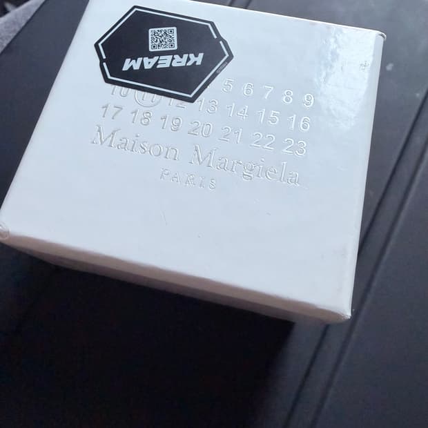 메종 마르지엘라 뉴메리컬 실버 링 실버