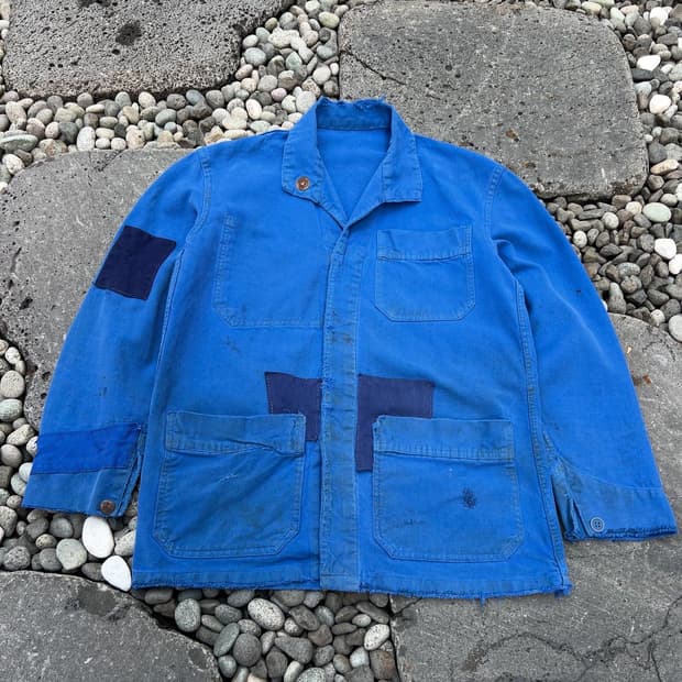 OLD VINTAGE PATCHWORK 패치워크 빈티지프렌치워크자켓