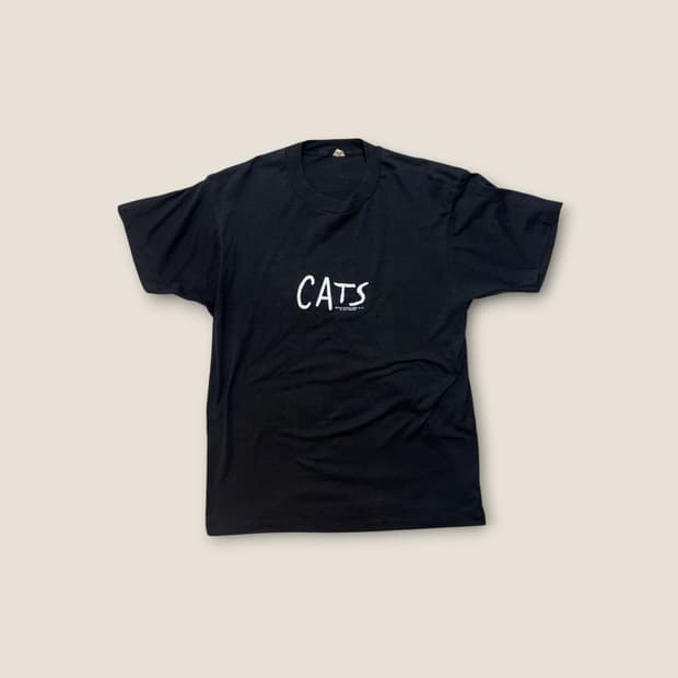 1991 CATS 프로모션 빈티지 티셔츠 M