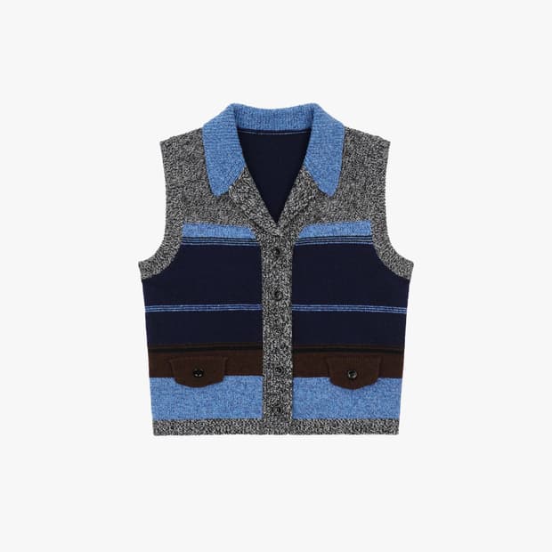 택O) 그로브 TORIA 니트 베스트