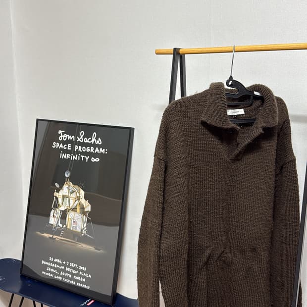 아모멘토 one button collar knit (amomento) M
