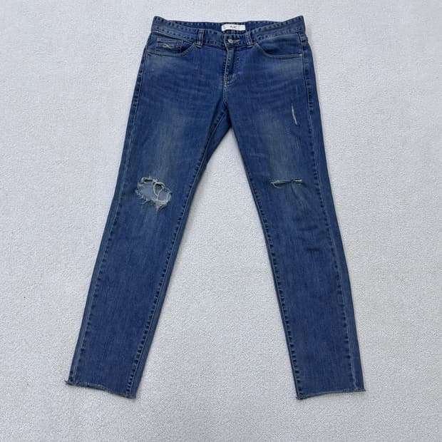 M(33) 플랙 디스트로이드 데님 팬츠 0311E