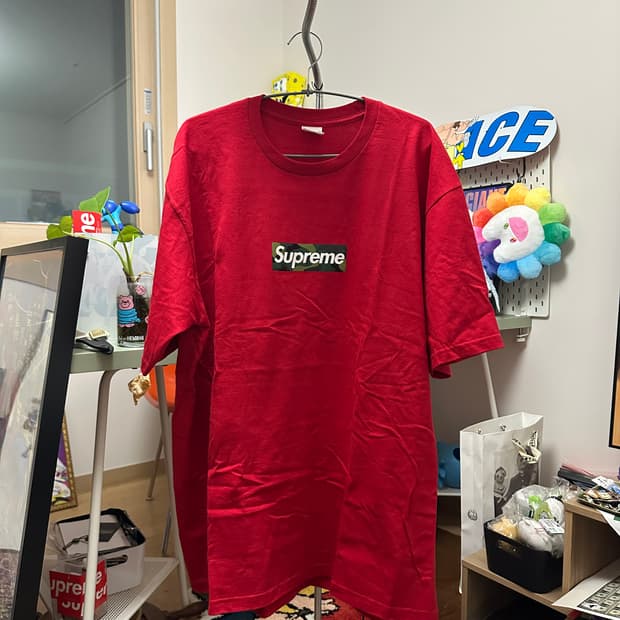 슈프림 박스로고