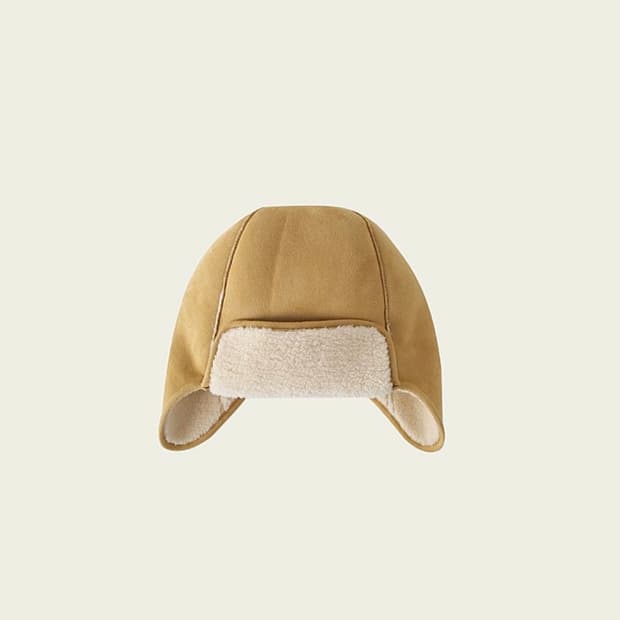 Ribbonbit 리본빛 무스탕 모자