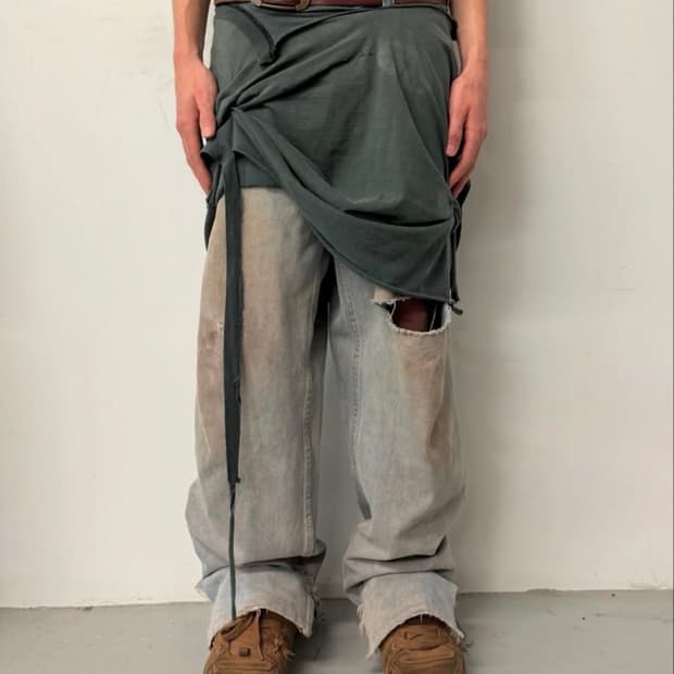 Esprit D’escalier “FIX” GRAFT PANT