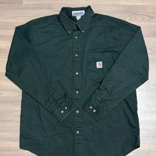 칼하트 셔츠 XL 딥 카키