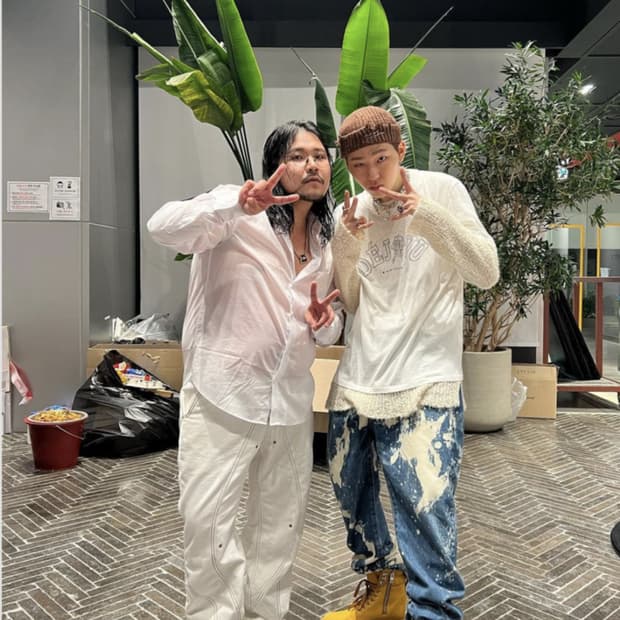 [지코 착용] 50사이즈 아워레가시 데자뷰 믹스 티셔츠