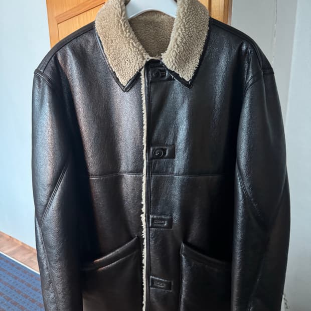 쿠어 COOR 리버서블 무스탕 XL