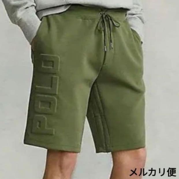 폴로 올리브 반바지