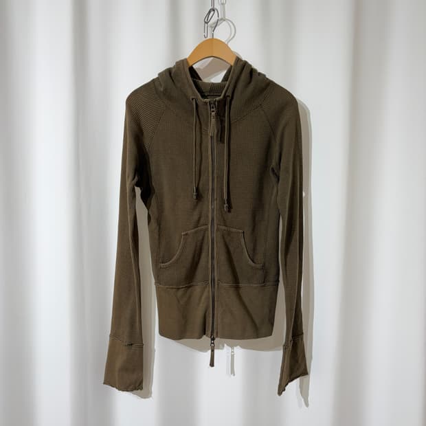 G.O.A 2way zipper hood zip up